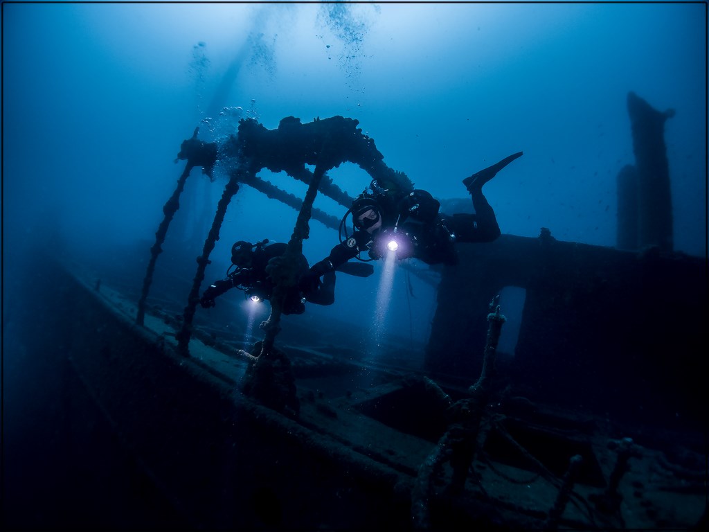 Wreck dive, Lina-Croazia
