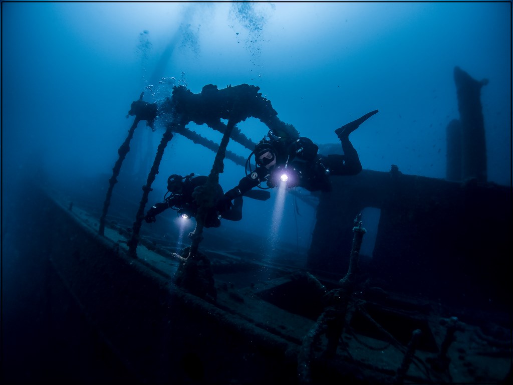 Wreck dive, Lina-Croazia